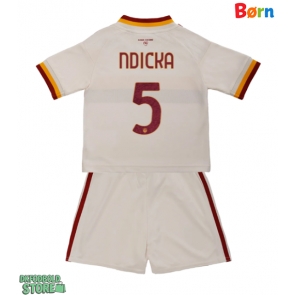 AS Roma Evan Ndicka #5 Replika Babytøj Udebanesæt Børn 2026-27 Kortærmet (+ Korte bukser)